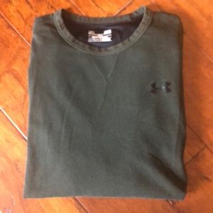 Olive Under Armour Thermal long-sleeve - size L